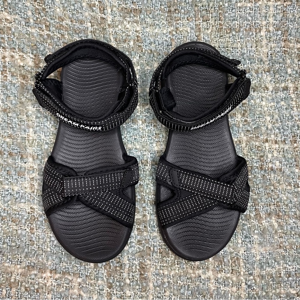DREAM PAIRS Womens Athletic Sport Hiking Sandal - Q-Black - Picture 3 of 8
